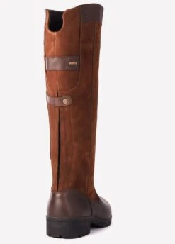 Dubarry Ladies Clare Country Boots - Walnut -Horse Rider Shop dubbclare5