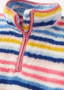 Joules Junior Ellie Half Zip Fleece - Multi Stripe -Horse Rider Shop ellie4