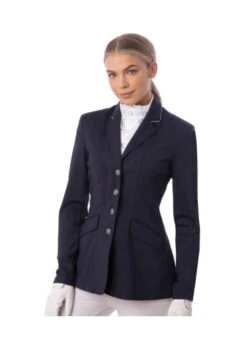 Equetech Jersey Competition Jacket - Navy/Silver -Horse Rider Shop equetech jersey navy 3rdy
