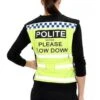 Equisafety Polite Hi Viz Waistcoat - Yellow