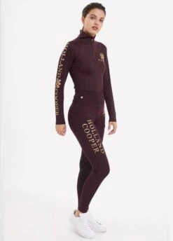Holland Cooper Equestrian Equi Legging Sport - Mulberry