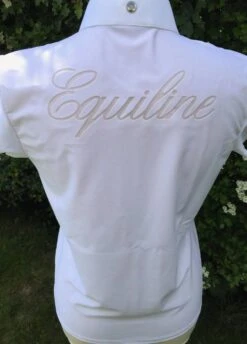 Equiline Ladies Ester Competition Shirt - White -Horse Rider Shop equilineester