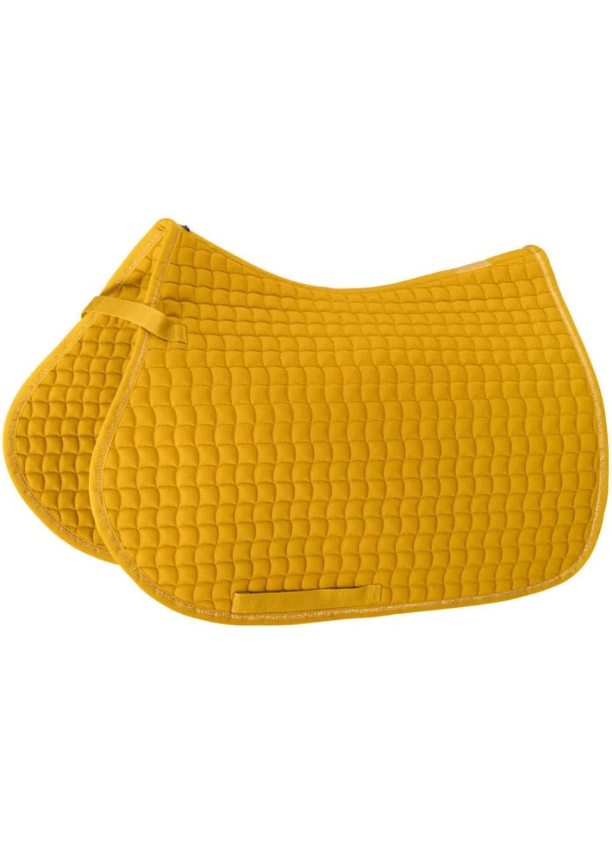 Eskadron Cotton Jump Saddle Cloth VS - Vintage Gold 1 Eskadron Cotton Jump Saddle Cloth VS - Vintage Gold