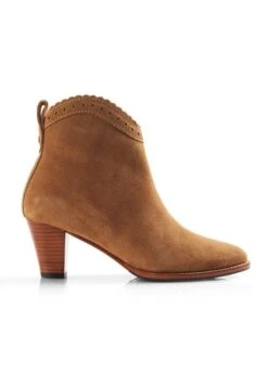 Fairfax & Favor Suede Regina Ankle Boots - Tan -Horse Rider Shop f freginaankletanrdy