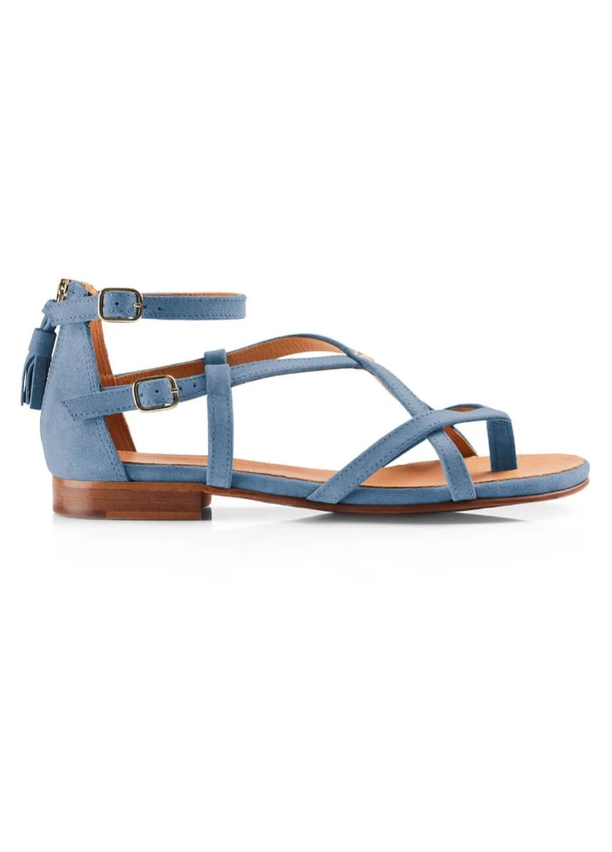 Fairfax & Favor Brancaster Sandal - Cornflower 2 Fairfax & Favor Brancaster Sandal - Cornflower - Image 2