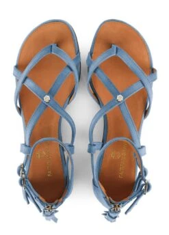 Fairfax & Favor Brancaster Sandal - Cornflower 7 Fairfax & Favor Brancaster Sandal - Cornflower -Horse Rider Shop fairfax favor brancaster cornflower 3rdy