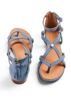 Fairfax & Favor Brancaster Sandal - Cornflower 8 Fairfax & Favor Brancaster Sandal - Cornflower -Horse Rider Shop fairfax favor brancaster cornflower 4rdy