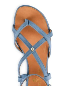 Fairfax & Favor Brancaster Sandal - Cornflower 9 Fairfax & Favor Brancaster Sandal - Cornflower -Horse Rider Shop fairfax favor brancaster cornflower 5rdy