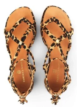 Fairfax & Favor Brancaster Sandal - Jaguar Haircalf -Horse Rider Shop fairfax favor brancaster jaguar 4rdy