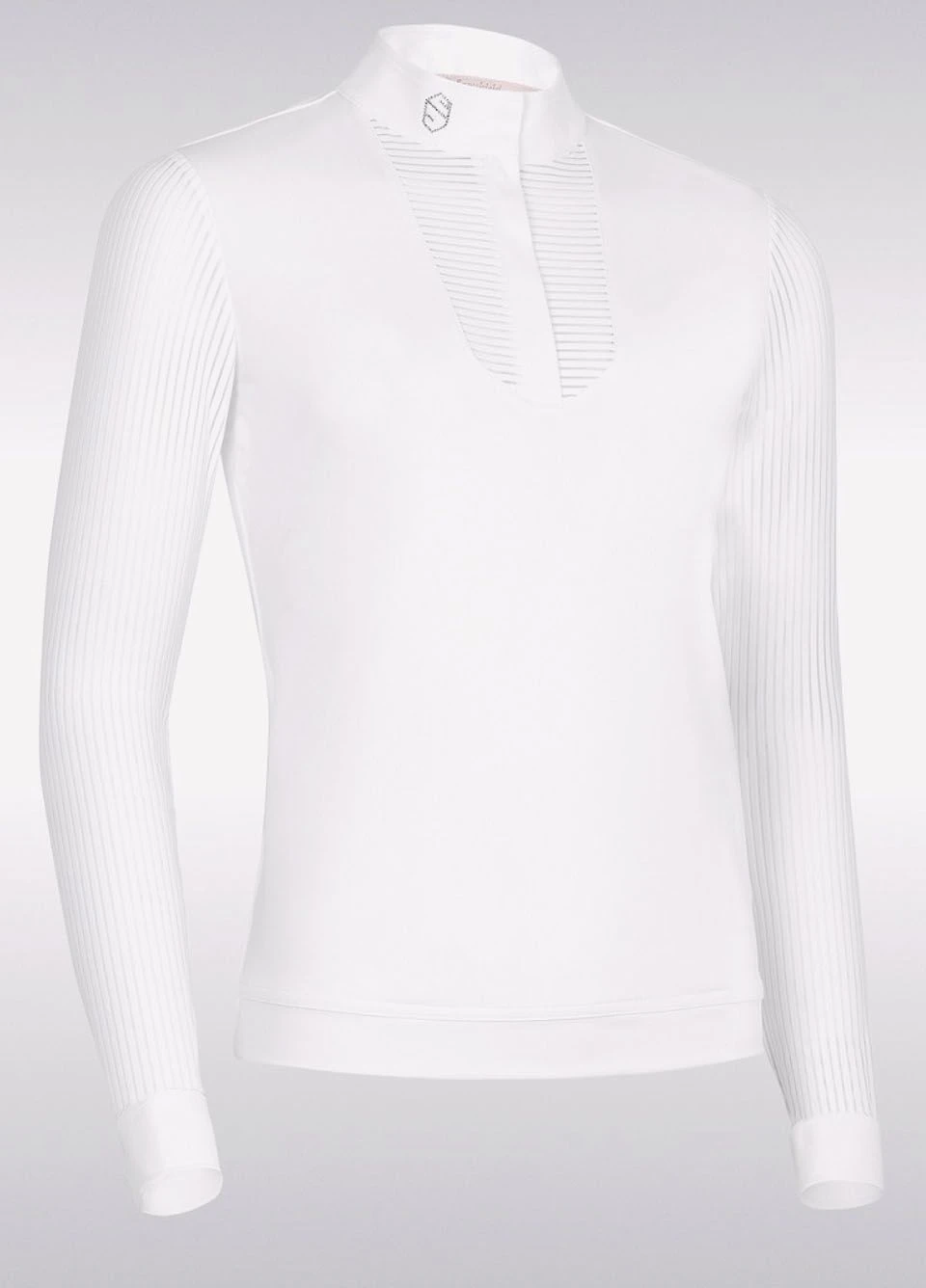 Samshield Ladies Faustine Competition Shirt - White 1 Samshield Ladies Faustine Competition Shirt - White