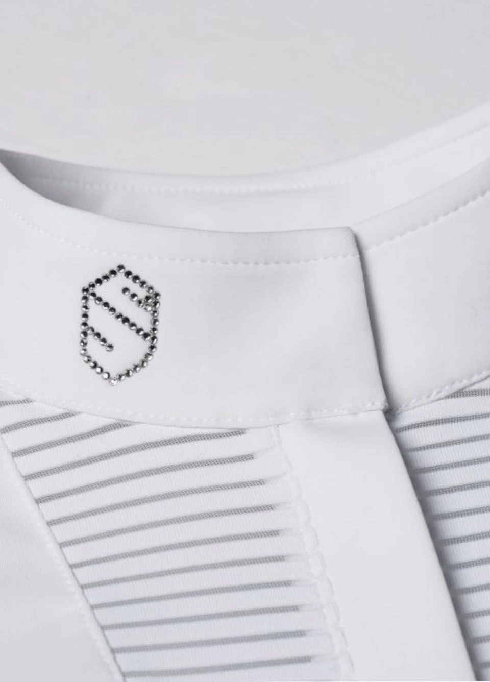 Samshield Ladies Faustine Competition Shirt - White 2 Samshield Ladies Faustine Competition Shirt - White - Image 2