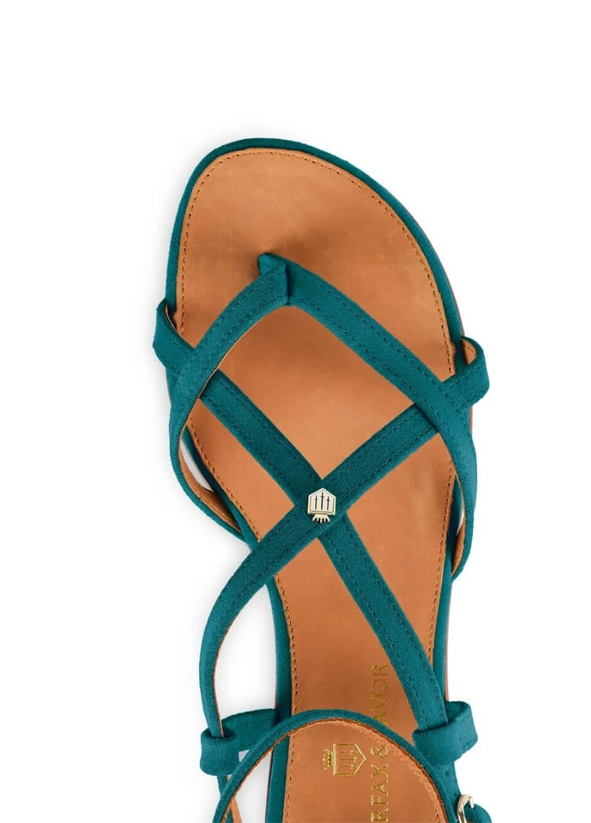 Fairfax & Favor Brancaster Sandal - Ocean 4 Fairfax & Favor Brancaster Sandal - Ocean - Image 4