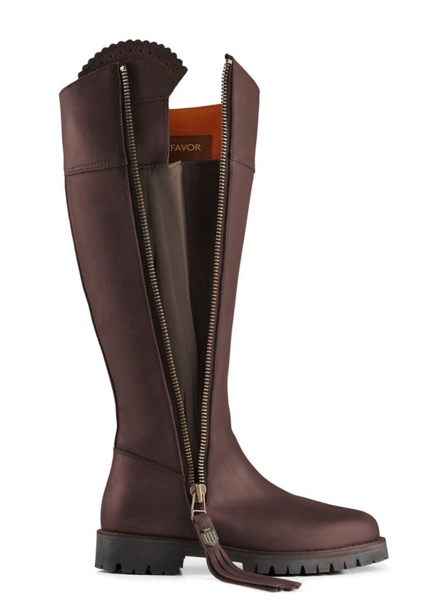 Fairfax & Favor Explorer Narrow Fit - Mahogany 2 Fairfax & Favor Explorer Narrow Fit - Mahogany - Image 2