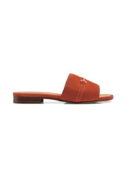 Fairfax & Favor Heacham Sandal - Sunset Orange