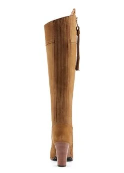 Fairfax & Favor High Heeled Regina Suede Boot - Tan -Horse Rider Shop ff high heel regina tan 3rdy