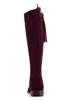 Fairfax & Favor Flat Regina Narrow Fit - Plum -Horse Rider Shop ff regina flat narrow plum 4rdy 1