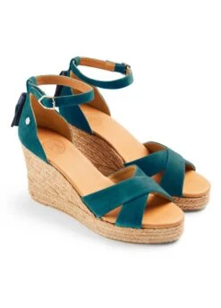 Fairfax & Favor Valencia Wedge - Ocean -Horse Rider Shop ff valencia ocean 2rdy