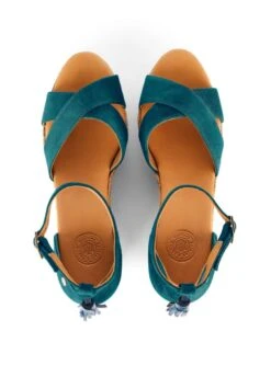 Fairfax & Favor Valencia Wedge - Ocean -Horse Rider Shop ff valencia ocean 4rdy