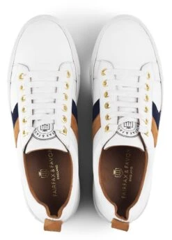 Fairfax & Favor Alexandra Trainer - White -Horse Rider Shop ffalexandra7rdy