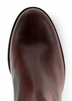 Fairfax & Favor Leather Flat Regina - Mahogany -Horse Rider Shop ffflatreginamahogany5rdy