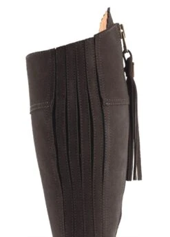 Fairfax & Favor Heeled Regina Suede Boot - Chocolate -Horse Rider Shop ffheelreginachoc6rdy