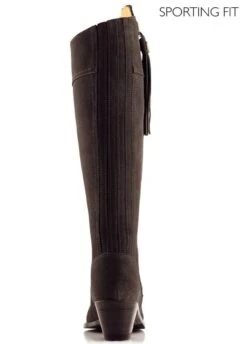 Fairfax& Favor Heeled Regina Sporting Fit - Chocolate -Horse Rider Shop ffheelsportchoc2rdy