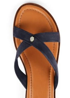 Fairfax & Favor Holkham Suede Sandal - Navy -Horse Rider Shop ffhokhamnavy5rdy