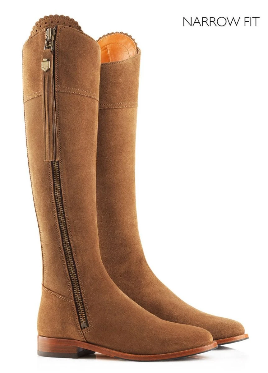 Fairfax & Favor Flat Regina Narrow Fit - Tan 2 Fairfax & Favor Flat Regina Narrow Fit - Tan - Image 2