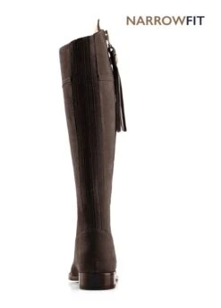 Fairfax & Favor Flat Regina Narrow Fit - Chocolate -Horse Rider Shop ffreginaflatnarrowchocolate4rdy