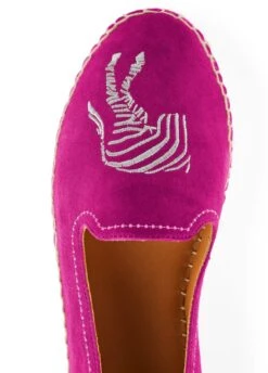 Fairfax & Favor Saint Tropez Espadrille - Fuchsia -Horse Rider Shop ffsainttropezfuchsia5rdy
