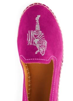 Fairfax & Favor Saint Tropez Espadrille - Fuchsia -Horse Rider Shop ffsainttropezfuchsia6rdy
