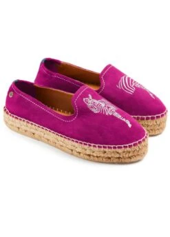 Fairfax & Favor Saint Tropez Espadrille - Fuchsia -Horse Rider Shop ffsainttropezfuchsiardy