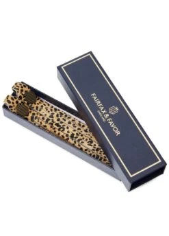 Fairfax & Favor Haircalf Boot Tassels - Cheetah