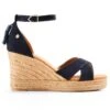 Fairfax & Favor Valencia Wedge - Navy