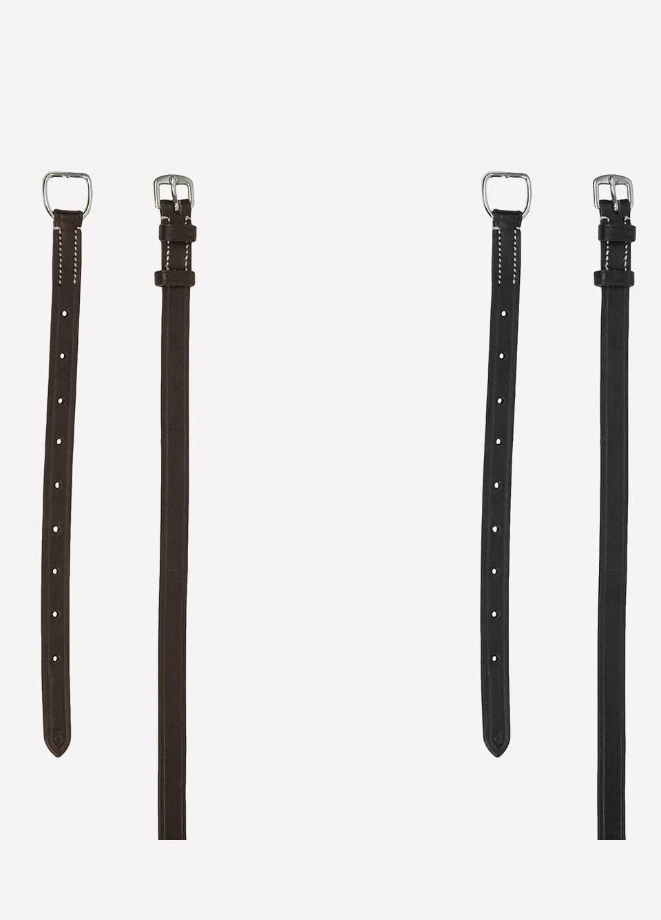 Ps Of Sweden Flat Throatlash With Light Stitches - Brown 1 Ps Of Sweden Flat Throatlash With Light Stitches - Brown