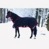 Rambo Supreme Vari-Layer Heavy Turnout Rug 450g - Black/Red