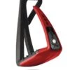 Freejump Soft'Up Lite Stirrups - Black/Red
