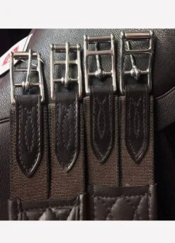 Albion New Long Girth With D-Ring - Brown -Horse Rider Shop girthbuckles.brown .rdy