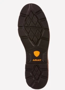 Ariat Mens Groundbreaker Waterproof Steel Toe Work Boots - Dark Brown -Horse Rider Shop groundbreaker4