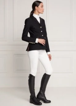 Holland Cooper Competition Jacket - Black -Horse Rider Shop hccompjckt3rdy