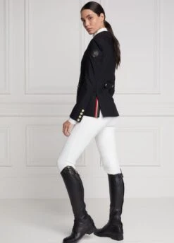 Holland Cooper Competition Jacket - Black -Horse Rider Shop hccompjcktblk5rdy