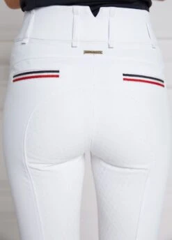 Holland Cooper Hickstead Breeches - White 9 Holland Cooper Hickstead Breeches - White -Horse Rider Shop hchicksteadwhite2rdy