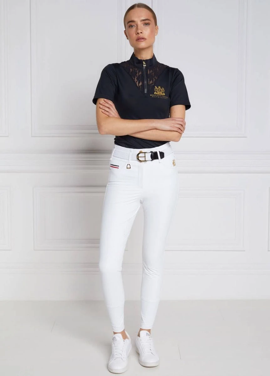 Holland Cooper Hickstead Breeches - White 1 Holland Cooper Hickstead Breeches - White