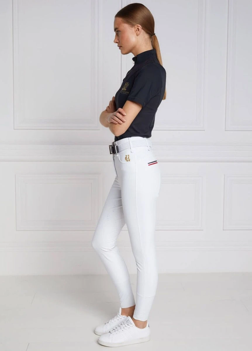 Holland Cooper Hickstead Breeches - White 2 Holland Cooper Hickstead Breeches - White - Image 2