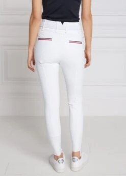 Holland Cooper Hickstead Breeches - White 8 Holland Cooper Hickstead Breeches - White -Horse Rider Shop hchicksteadwhite5rdy