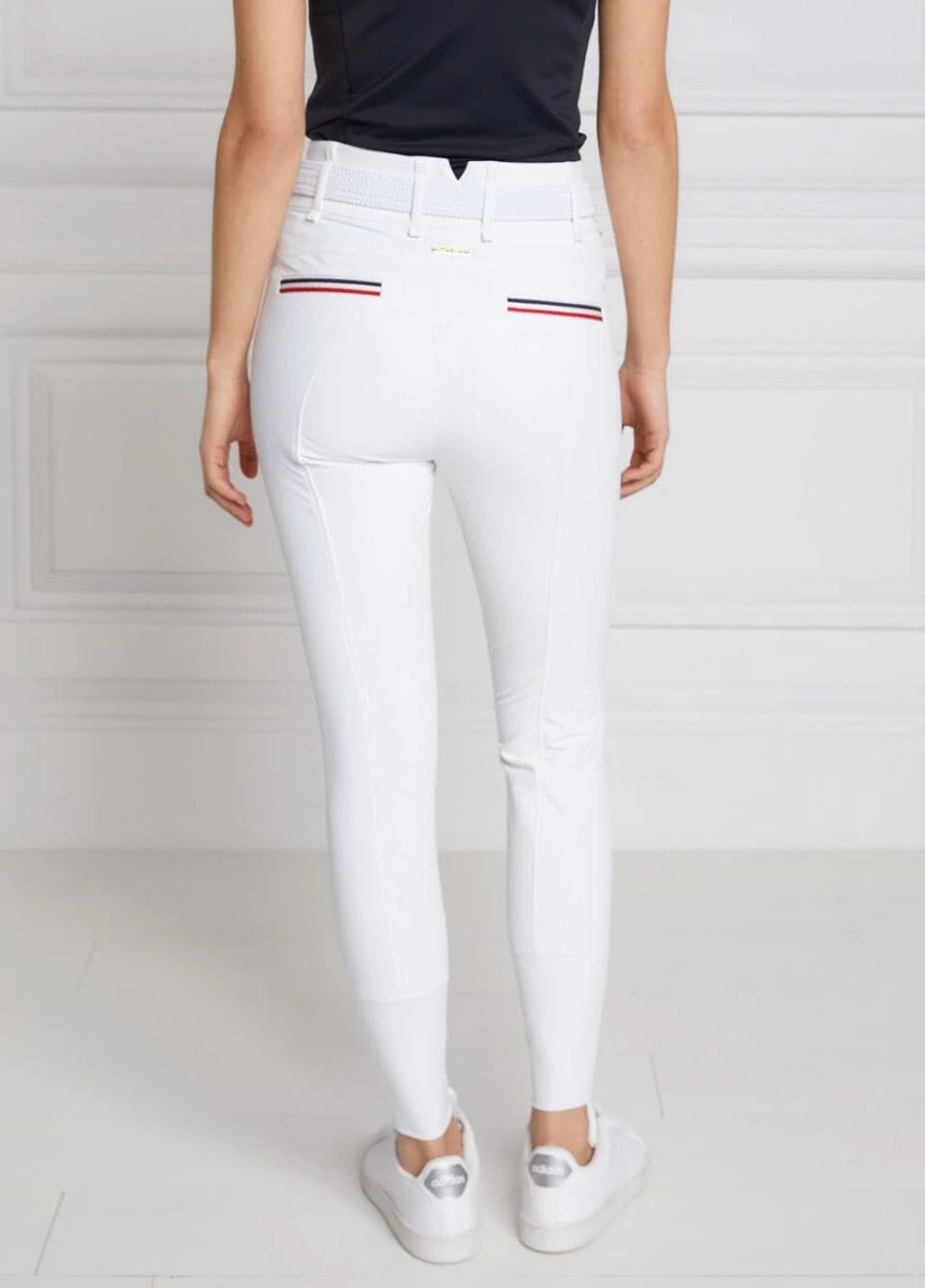 Holland Cooper Hickstead Breeches - White 3 Holland Cooper Hickstead Breeches - White - Image 3