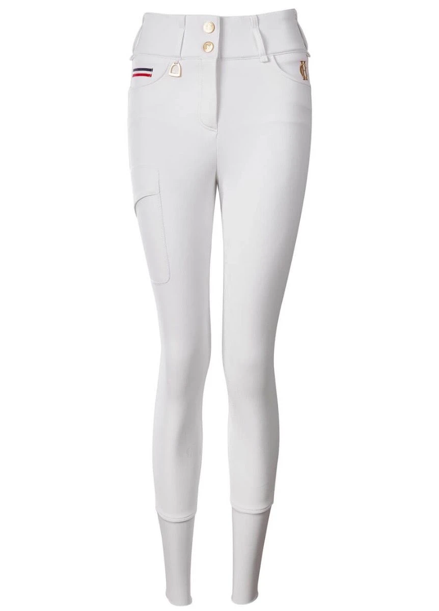Holland Cooper Hickstead Breeches - White 5 Holland Cooper Hickstead Breeches - White - Image 5