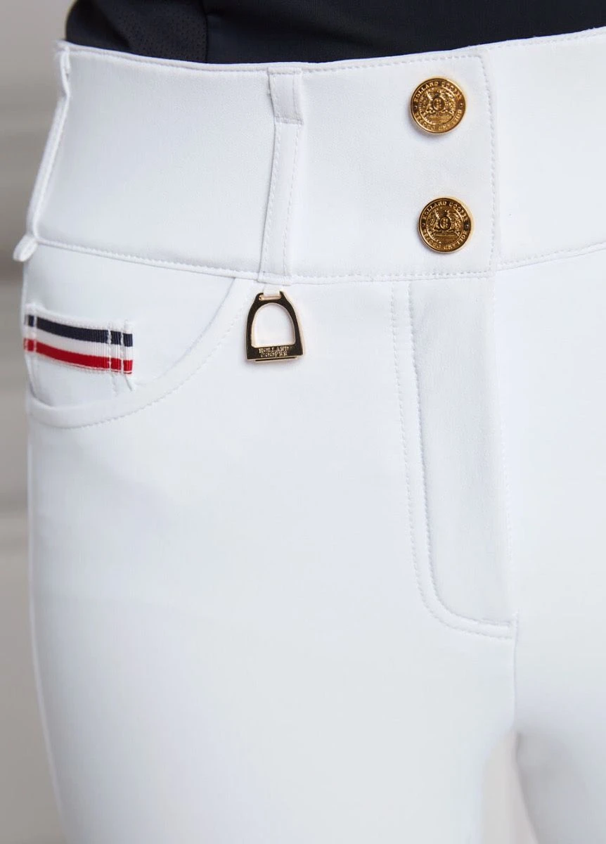 Holland Cooper Hickstead Breeches - White 6 Holland Cooper Hickstead Breeches - White - Image 6