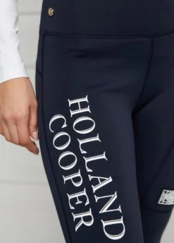 Holland Cooper Thermal Full Grip Leggings - Ink Navy -Horse Rider Shop hcthermalinknavy5rdy