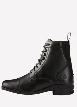 Ariat Womens Heritage LV Lace Paddock Boots - Black -Horse Rider Shop heritageivlacesiderdy
